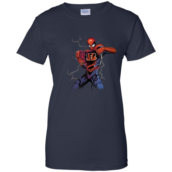 Cincinnati Bengals T shirts Spiderman Hoodies Sweatshirts