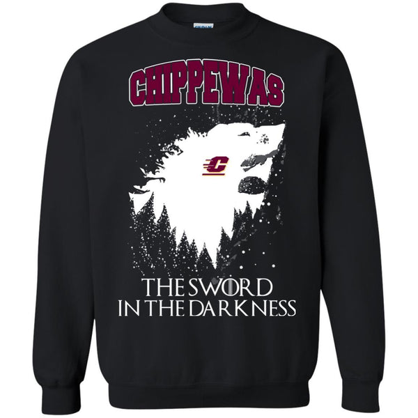 Central Michigan Chippewas Game Of Thrones T shirts The Sword In The Darkness Hoodies Sweatshirts