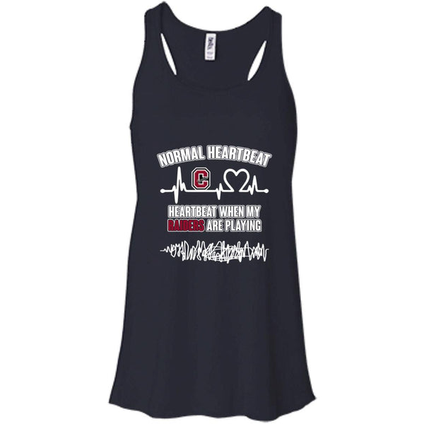 Colgate Raiders T shirts Heartbeat When My Raiders Playing Hoodies Sweatshirts