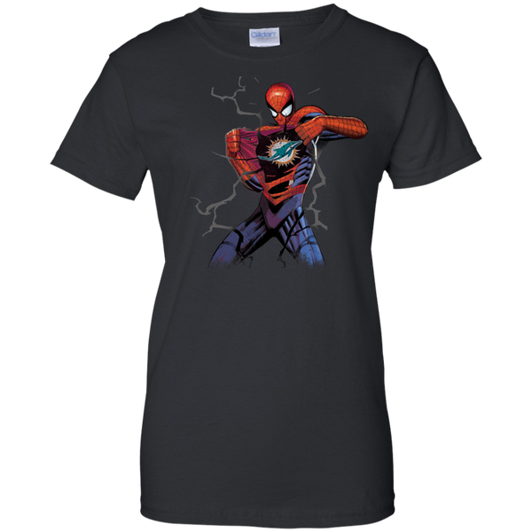 Miami Dolphins T shirts Spiderman Hoodies Sweatshirts