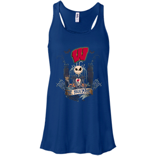 Halloween Wisconsin Badgers T shirts The Nightmare Hoodies Sweatshirts