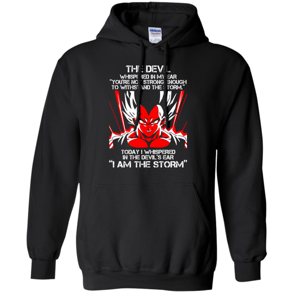 Dragon Ball Z Vegeta T shirts I Am The Storm Hoodies Sweatshirts
