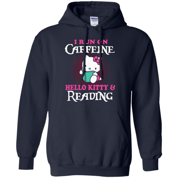 Hello Kitty T shirts I Run On Caffeine Hoodies Sweatshirts