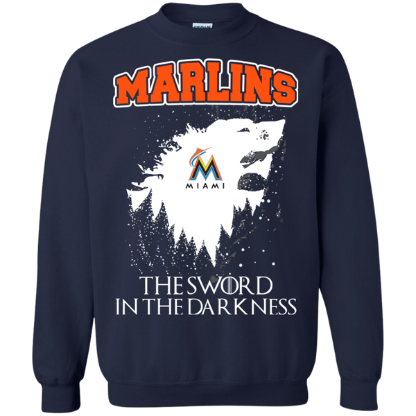 Miami Marlins Game Of Thrones T shirts The Sword In The Darkness Hoodies Sweatshirts