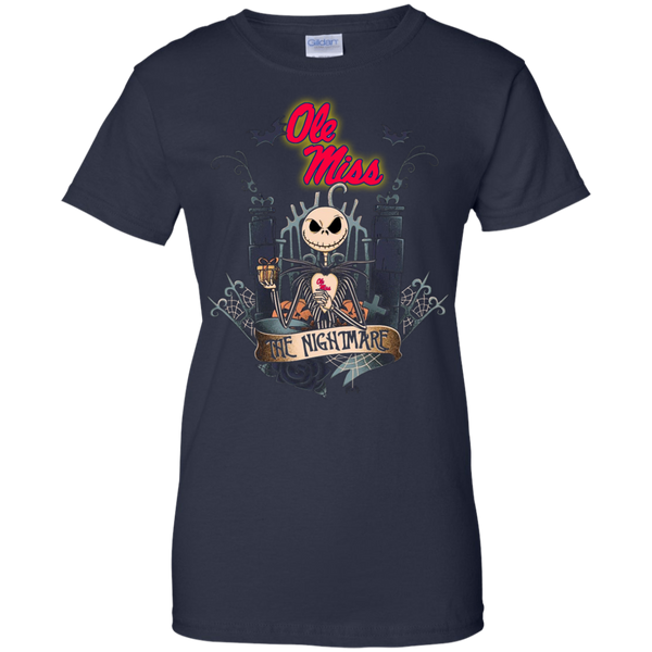 Halloween Olemiss Rebels T shirts The Nightmare Hoodies Sweatshirts