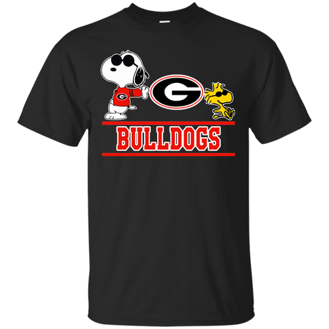 Georgia Bulldogs T shirts Snoopy Hoodies Sweatshirts