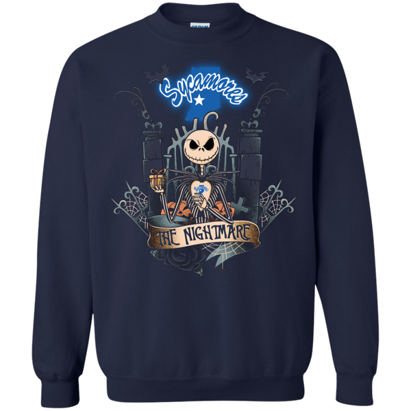 Halloween Indiana State Sycamores T shirts The Nightmare Hoodies Sweatshirts