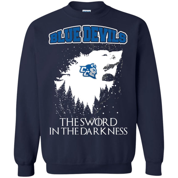 Central Connecticut Blue Devils Game Of Thrones T shirts The Sword In The Darkness Hoodies Sweatshirts