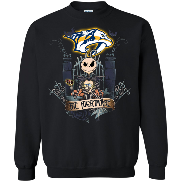 Halloween Nashville Predators T shirts The Nightmare Hoodies Sweatshirts