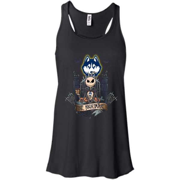 Halloween Connecticut Huskies T shirts The Nightmare Hoodies Sweatshirts