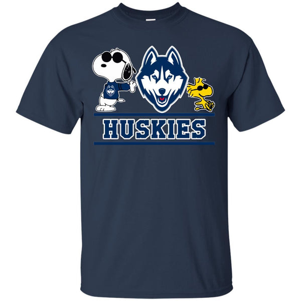 Connecticut Huskies T shirts Snoopy Hoodies Sweatshirts