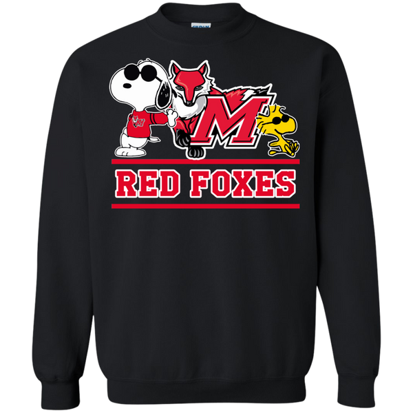 Marist Red Foxes T shirts Snoopy Hoodies Sweatshirts