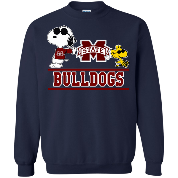 Mississippi State Bulldogs T shirts Snoopy Hoodies Sweatshirts