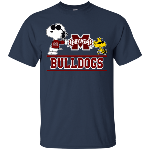 Mississippi State Bulldogs T shirts Snoopy Hoodies Sweatshirts