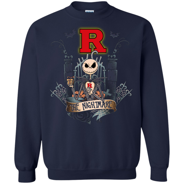 Halloween Rutgers Scarlet Knights T shirts The Nightmare Hoodies Sweatshirts
