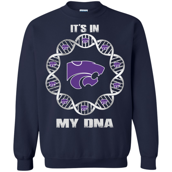 Kansas State Wildcats T shirts It's In My DNA Hoodies Sweatshirts
