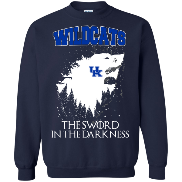 Kentucky Wildcats Game Of Thrones T shirts The Sword In The Darkness Hoodies Sweatshirts