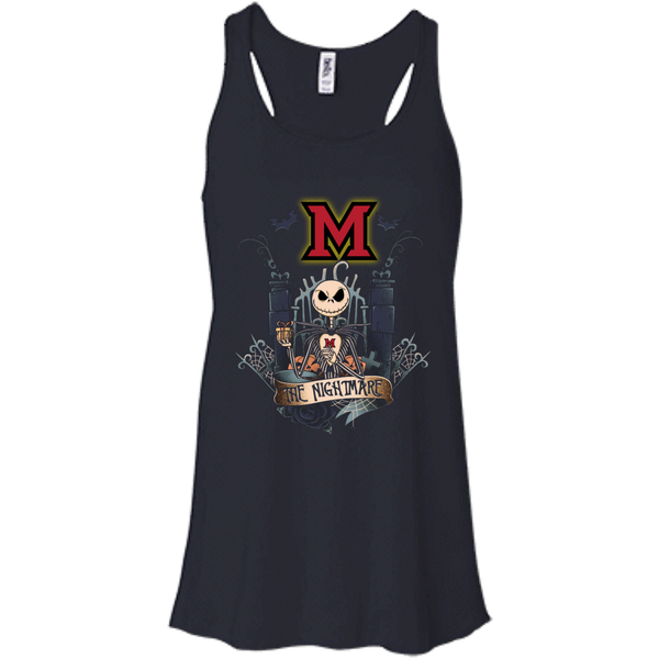 Halloween Miami (OH) Redhawks T shirts The Nightmare Hoodies Sweatshirts