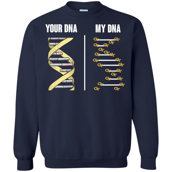 Georgia Tech Yellow Jackets T shirts Your DNA My DNA Hoodies Sweatshirts