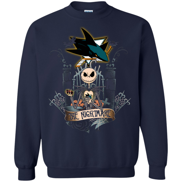 Halloween San Jose Sharks T shirts The Nightmare Hoodies Sweatshirts