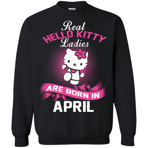 Hello Kitty T shirts  Real Hello Kitty Ladies Born In April Hoodies Sweatshirts
