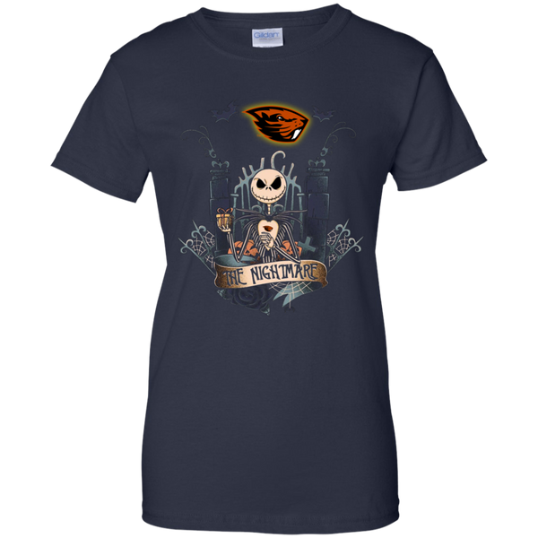 Halloween oregon state beavers T shirts The Nightmare Hoodies Sweatshirts