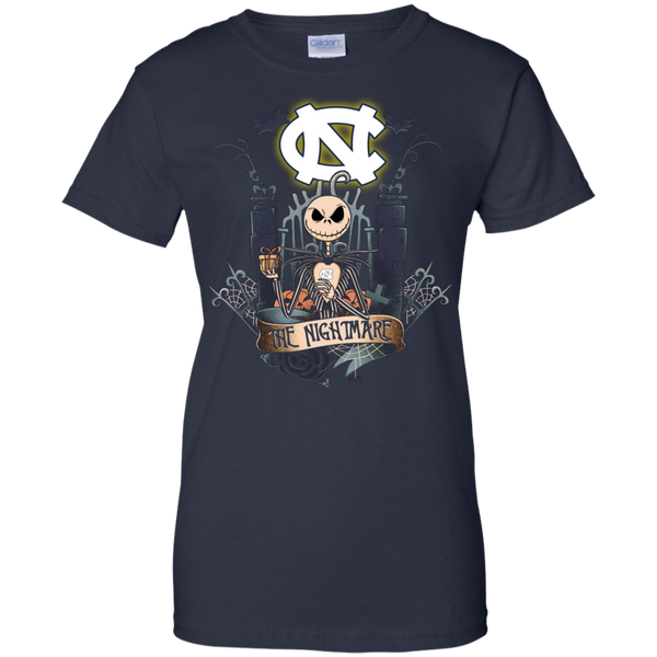 Halloween North Carolina Tar Heels T shirts The Nightmare Hoodies Sweatshirts