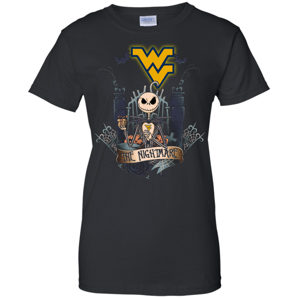 Halloween West Virginia Mountaineers T shirts The Nightmare Hoodies Sweatshirts