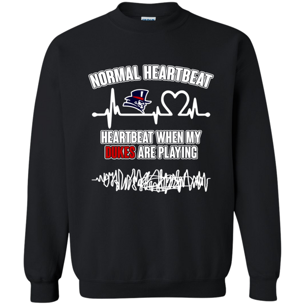 Duquesne Dukes T shirts Heartbeat When My Dukes Playing Hoodies Sweatshirts