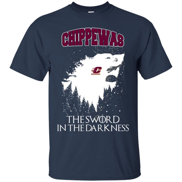 Central Michigan Chippewas Game Of Thrones T shirts The Sword In The Darkness Hoodies Sweatshirts