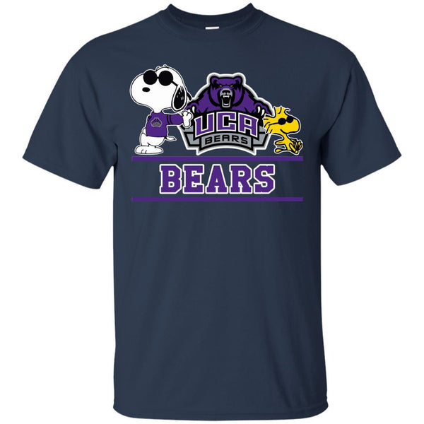 Central Arkansas Bears T shirts Snoopy Hoodies Sweatshirts