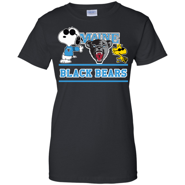 Maine Black Bears T shirts Snoopy Hoodies Sweatshirts