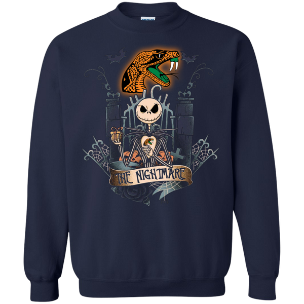 Halloween Florida A&M Rattlers T shirts The Nightmare Hoodies Sweatshirts