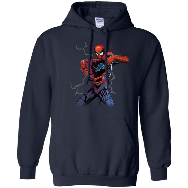 Detroit Lions T shirts Spiderman Hoodies Sweatshirts