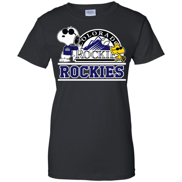 Colorado Rockies T shirts Snoopy Hoodies Sweatshirts