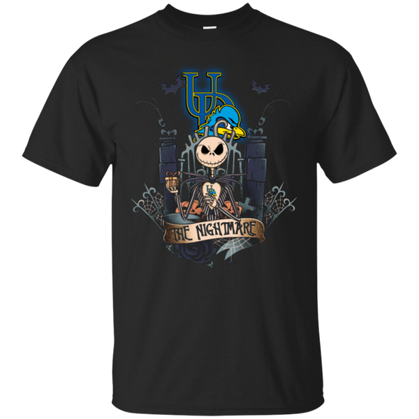 Halloween Delaware Fightin' Blue Hens T shirts The Nightmare Hoodies Sweatshirts