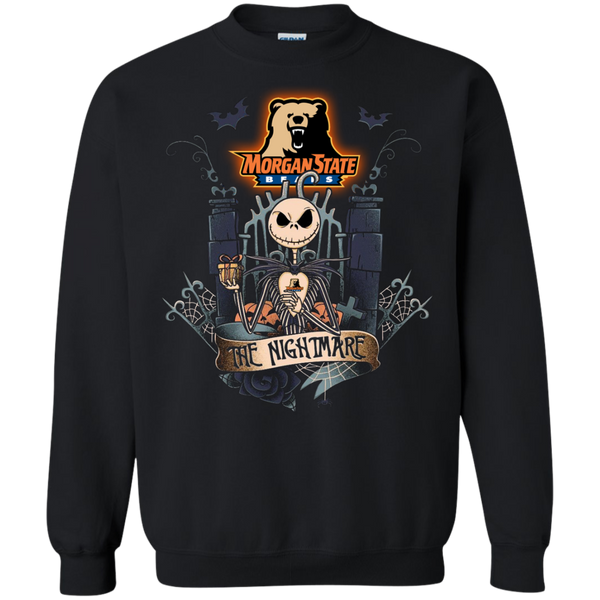 Halloween Morgan State Bears T shirts The Nightmare Hoodies Sweatshirts