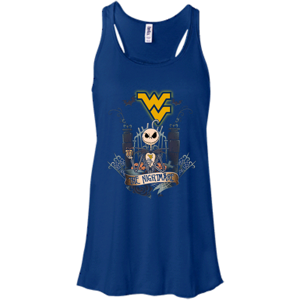 Halloween West Virginia Mountaineers T shirts The Nightmare Hoodies Sweatshirts