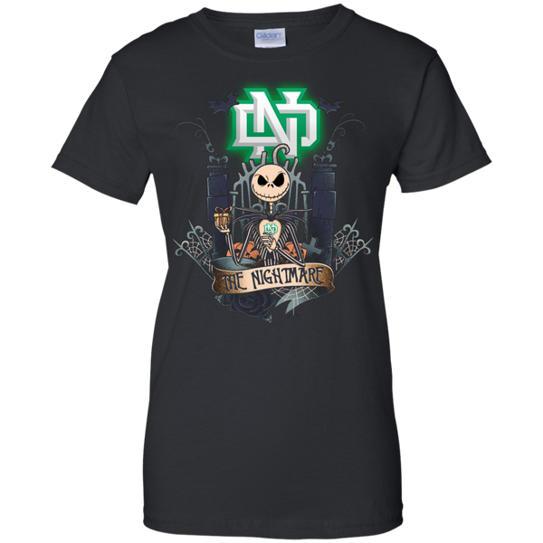 Halloween North Dakota Fighting Hawks T shirts The Nightmare Hoodies Sweatshirts