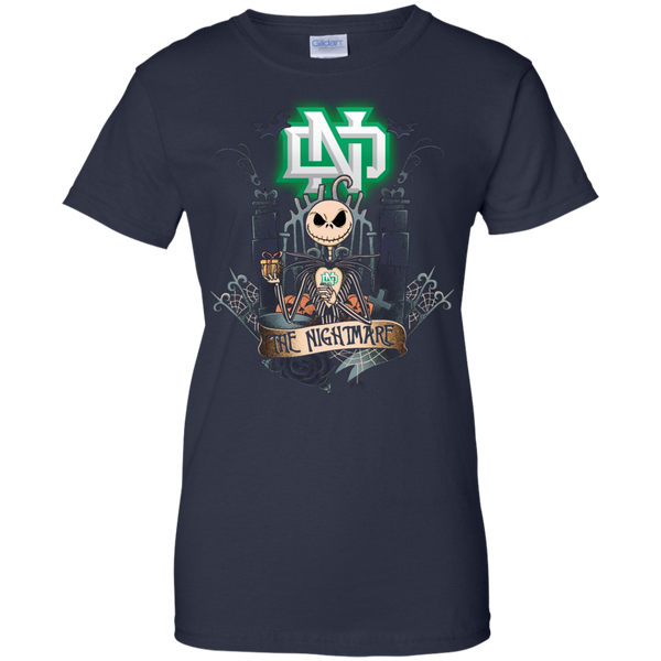 Halloween North Dakota Fighting Hawks T shirts The Nightmare Hoodies Sweatshirts