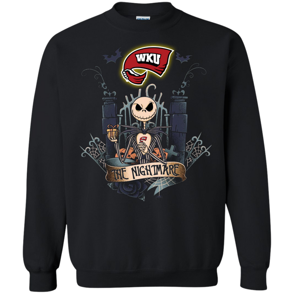 Halloween Western Kentucky Hilltoppers T shirts The Nightmare Hoodies Sweatshirts