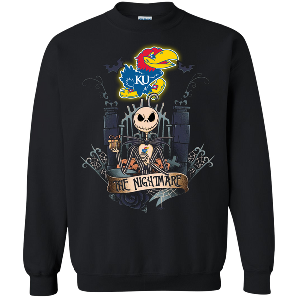 Halloween Kansas Jayhawks T shirts The Nightmare Hoodies Sweatshirts