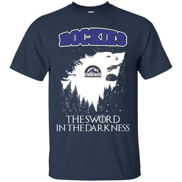 Colorado Rockies Game Of Thrones T shirts The Sword In The Darkness Hoodies Sweatshirts