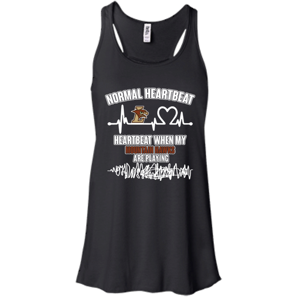 Lehigh Mountain Hawks T shirts Heartbeat When My Mountain Hawks Playing Hoodies Sweatshirts