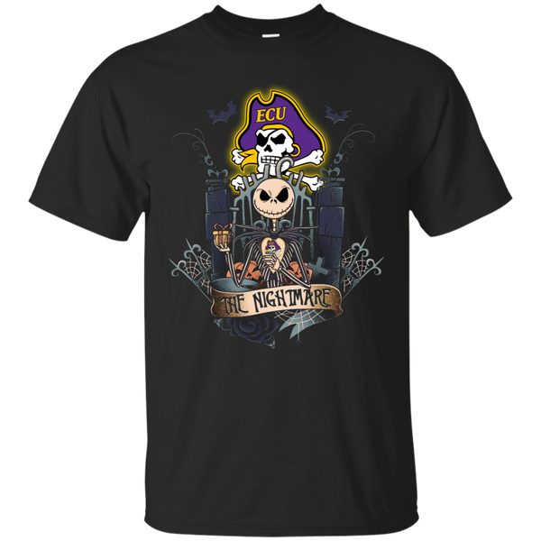 Halloween East Carolina Pirates T shirts The Nightmare Hoodies Sweatshirts
