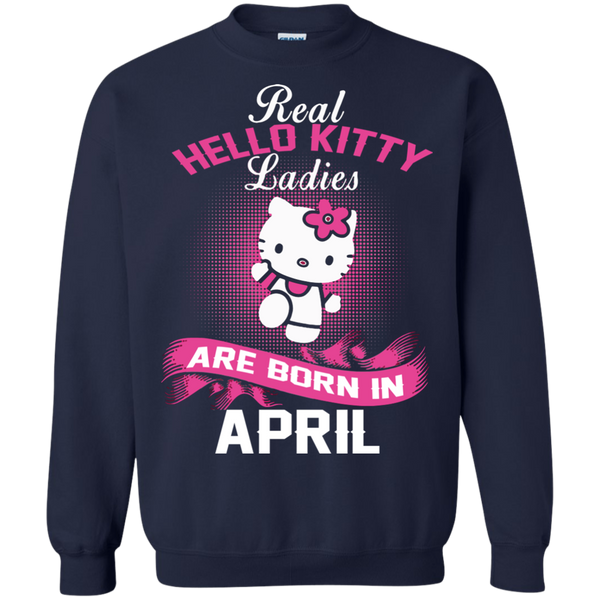 Hello Kitty T shirts  Real Hello Kitty Ladies Born In April Hoodies Sweatshirts