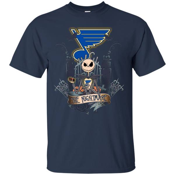 Halloween St. Louis Blues T shirts The Nightmare Hoodies Sweatshirts