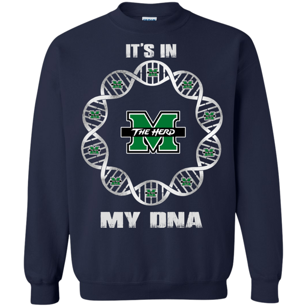 Marshall Thundering Herd T shirts It's In My DNA Hoodies Sweatshirts