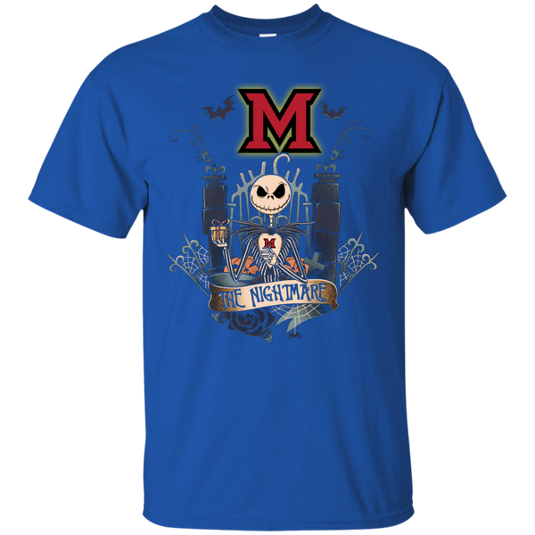 Halloween Miami (OH) Redhawks T shirts The Nightmare Hoodies Sweatshirts