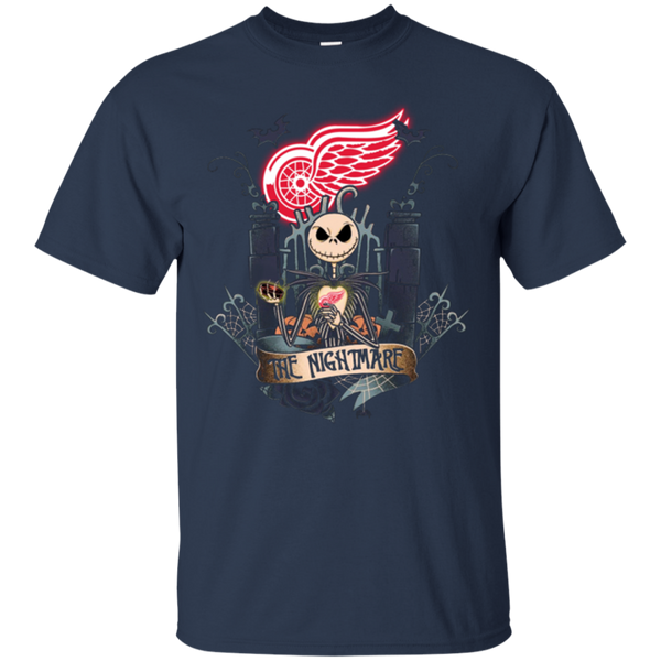 Halloween Detroit Red Wings T shirts The Nightmare Hoodies Sweatshirts